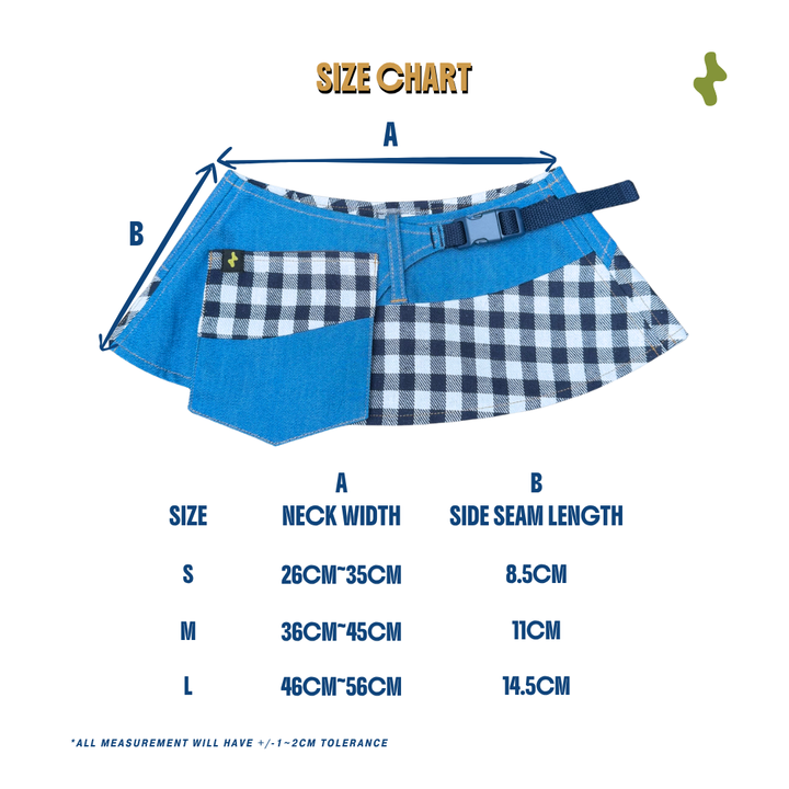Workwear Denim Collar | Blu Blue (PRE-ORDER)