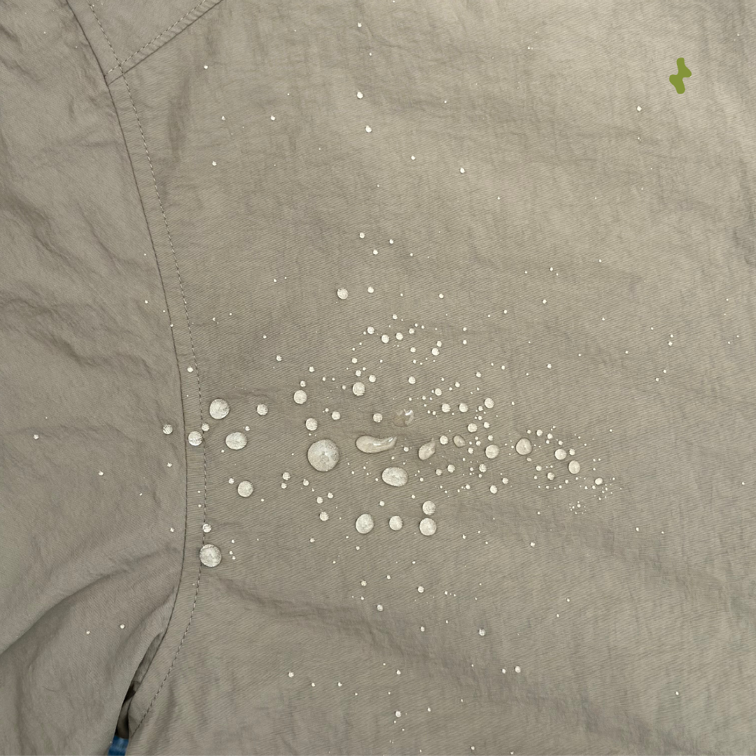 Packable oversized half-zip shirt - unisex | Mountain brown