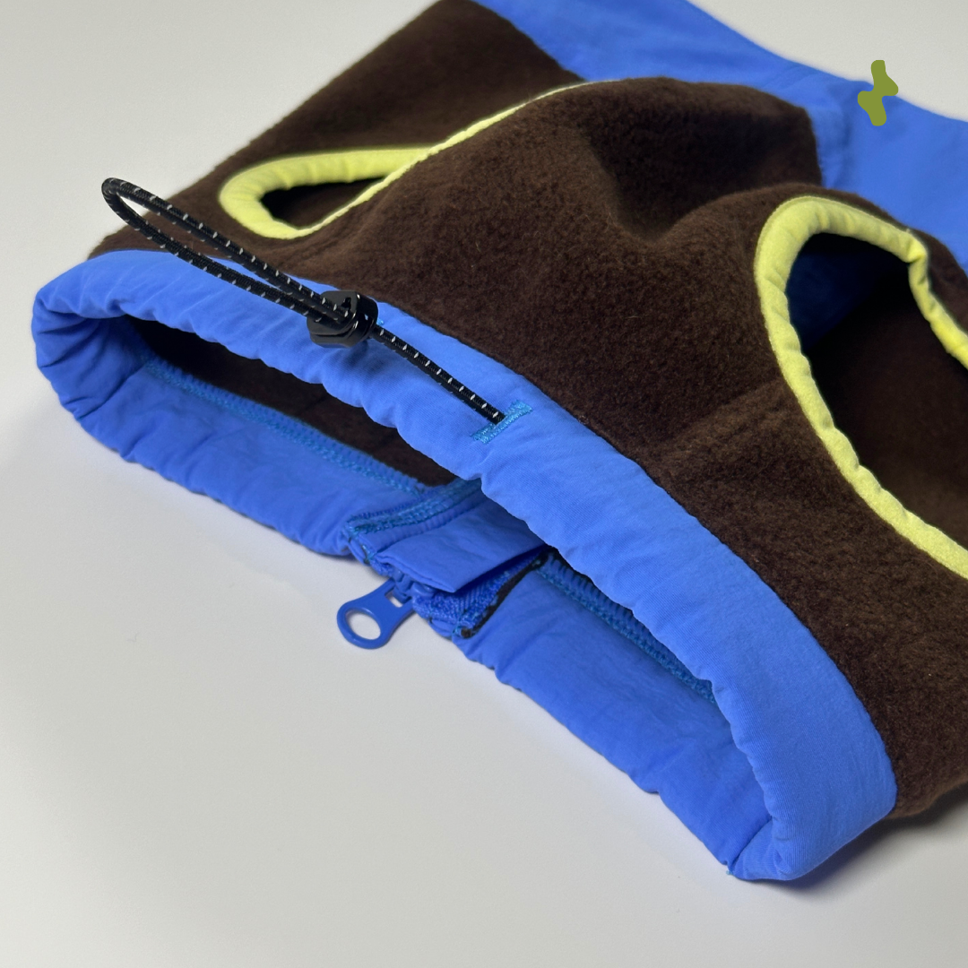 Juno Fleece Vest | Premium Utility - Choco Brown